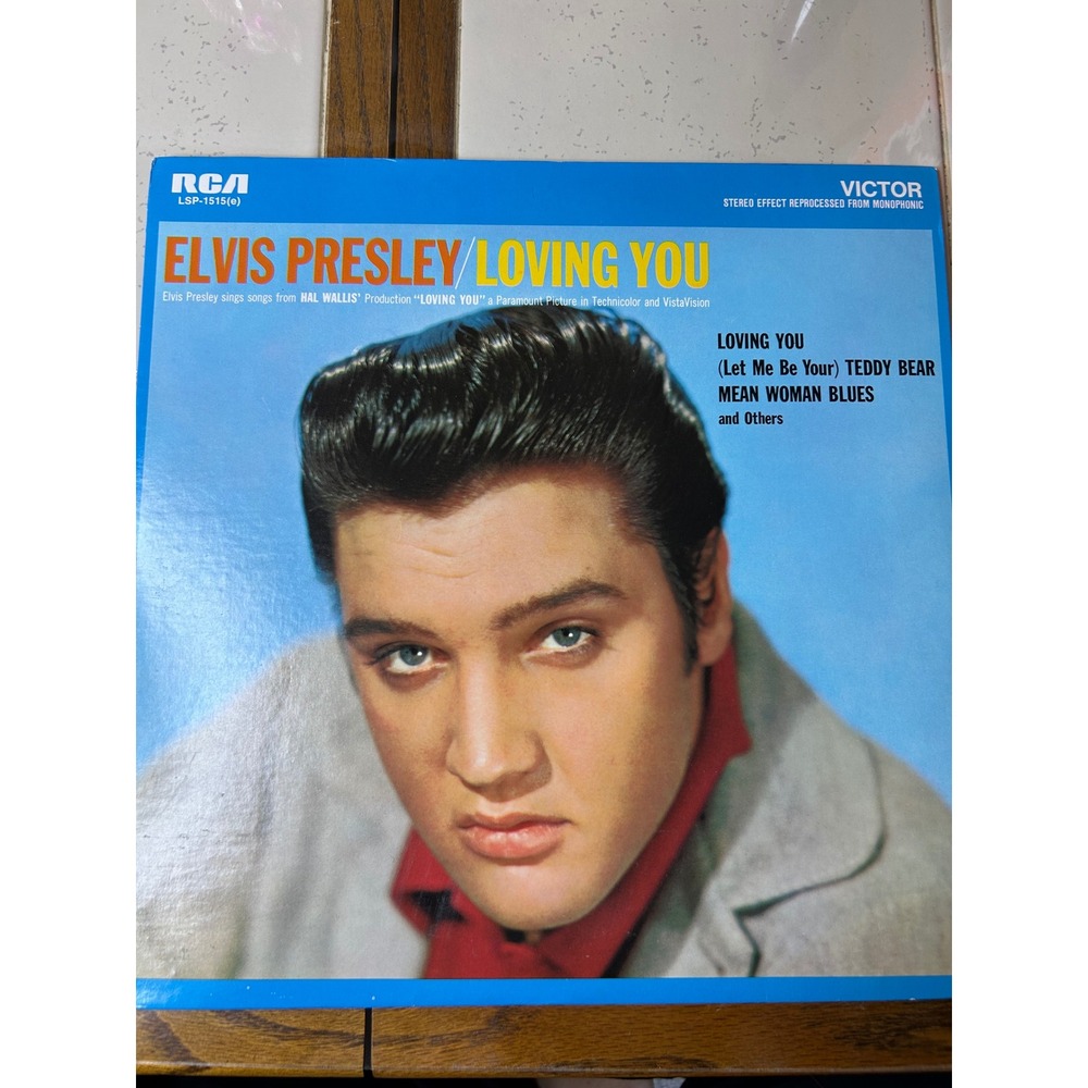 Elvis Presley Loving You Vinyl Record RCA‎ Victor LSP 1515(e)